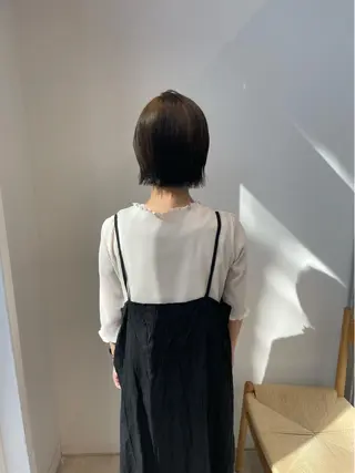 ショート minatsu 東京の技術を京都でのヘアスタイル