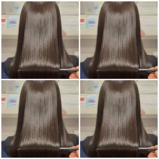ロング カラー 髪質改善 艶髪矯正 エクステ かいり✂️のヘアスタイル