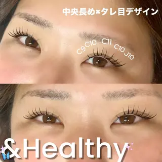 マツエク・マツパ Cherie 2nd Miraiのマツエク・マツパデザイン