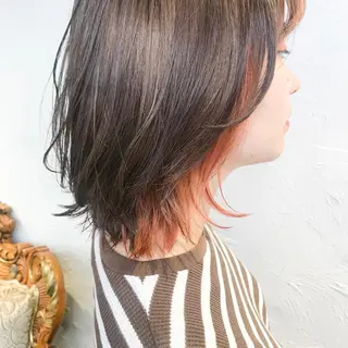 ショート カラー 上品韓国ヘア レイヤー/ayaのヘアスタイル