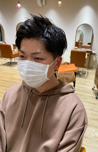ショート メンズ 田中 美沙希のヘアスタイル