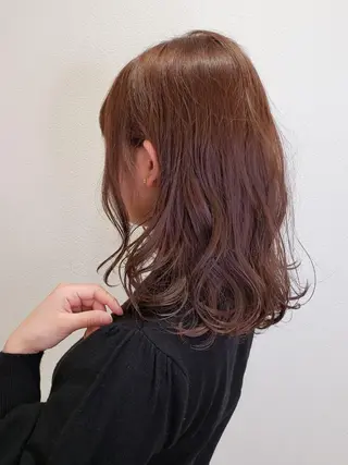 ミディアム 大谷 優馬のヘアスタイル
