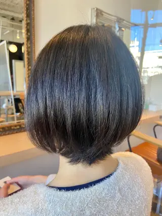ショート カラー ヘアアレンジ ✨髪質改善/透明感✨ 西野 陽のヘアスタイル