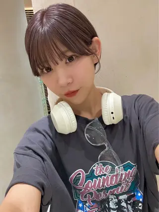 ショート カラー レイヤー似合わせ 透明感カラーりきやのヘアスタイル