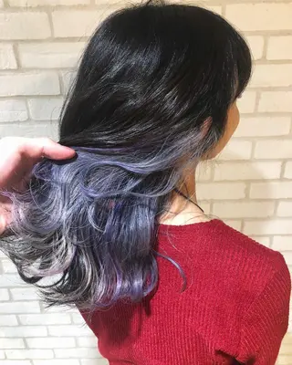 セミロング カラー パーマ ヘアアレンジ メンズ キッズ ネイル マツエク・マツパ 新宿/髪質改善/ 美髪矯正✨浅江通友のヘアスタイル