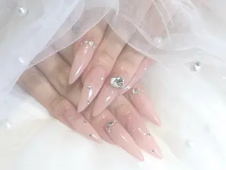 ネイル ワンホン韓国ちゅるん ネイル✨🎀AMIのネイルデザイン