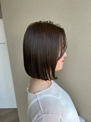 ミディアム レイヤーカット*艶* 蒲生四丁目*山保美月のヘアスタイル