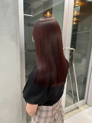 ロング カラー ボブ&韓国レイヤー/ 艶カラー♡TOMOEのヘアスタイル