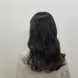 ロング もりたみかこ 美容師お休み中のヘアスタイル