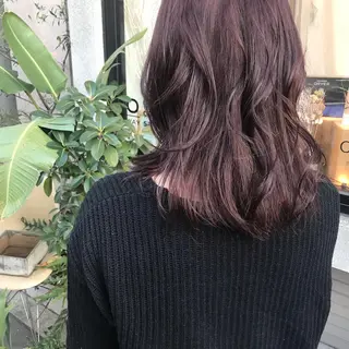 ロング 艶髪color💎髪 質改善ストレート大吉のヘアスタイル