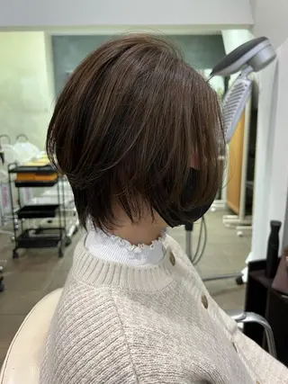 ショート brace今里店店長 加井直樹のヘアスタイル