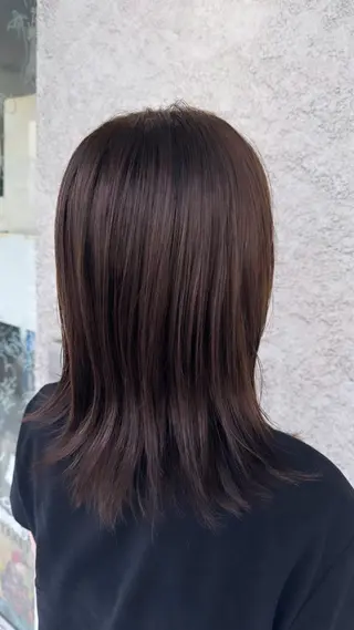 ミディアム カラー 椎葉 祐也のヘアスタイル