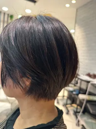 ショート カラー 市川メンズパーマ/ 透明感カラーKaiのヘアスタイル