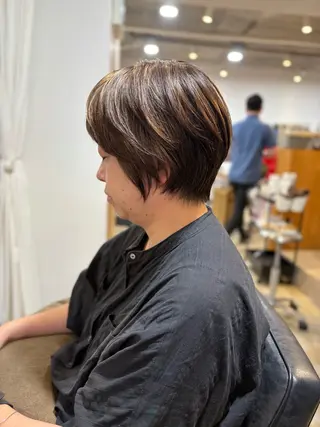 ショート 中西 美聖のヘアスタイル