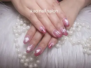 ネイル kao nail マグネット/長さだしのネイルデザイン