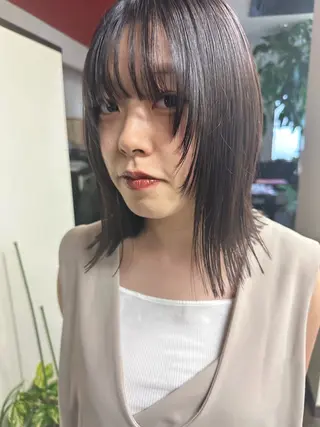 ミディアム 大内田 凌馬のヘアスタイル