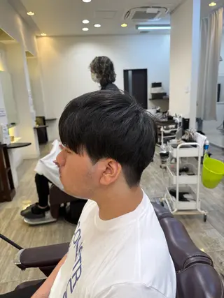 ショート メンズ 永井 天斗のヘアスタイル