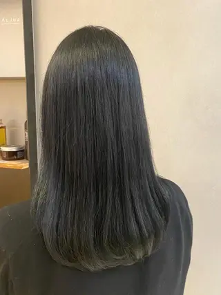 カラー やまもとゆうり 艶カラー🫧のヘアスタイル