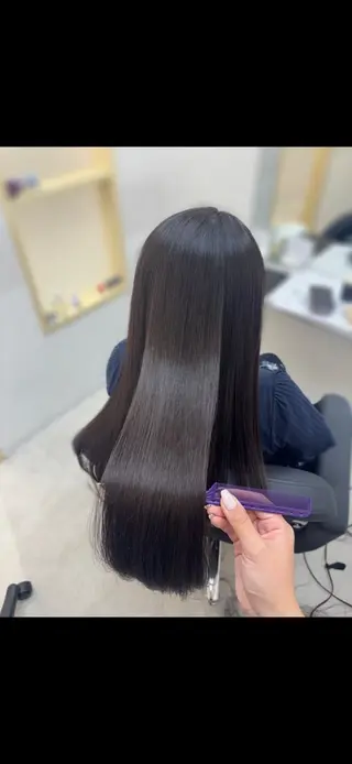 ロング 透明感カラーボブ レイヤー/asukaのヘアスタイル