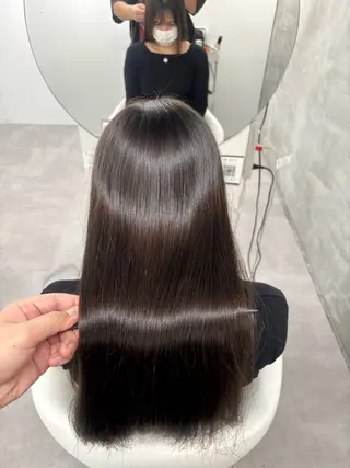 ロング カラー door white hideのヘアスタイル
