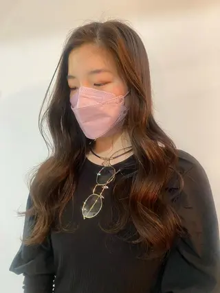 ロング yuu/髪質改善 カラー🌛のヘアスタイル