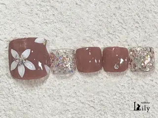 ネイル nail&eye Lily 住道のネイルデザイン