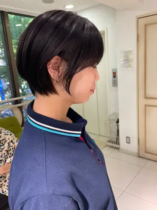 ショート カラー 古川 暖人のヘアスタイル