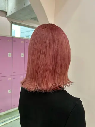 カラー モテ艶🪄ベージュ カラー🧸RUKAのヘアスタイル