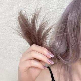 ロング ♡似合わせ ♡ハイトーン♡のヘアスタイル