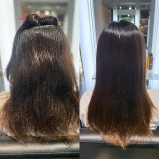 ロング 酸性ストレート 髪質改善大槻勇樹のヘアスタイル