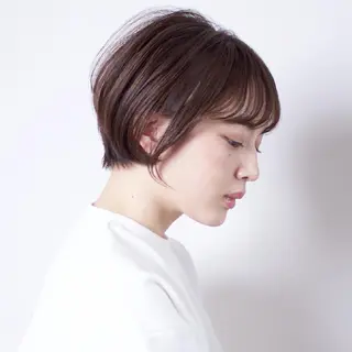 ショート 中高下 由真のヘアスタイル