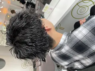 ショート パーマ メンズ 💇🏻‍♂️パーマ ニキ✨本田龍斗のヘアスタイル