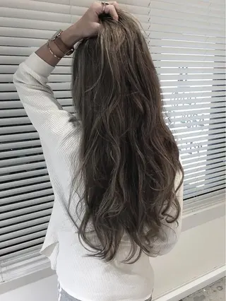 ロング バレイヤージュ 藤沢 髪質改善 竹内ケンゴのヘアスタイル