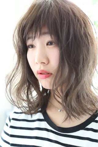 ミディアム 中野 恵脩のヘアスタイル