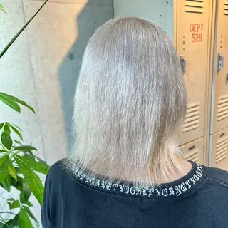 ミディアム カラー 櫻井 なんなのヘアスタイル