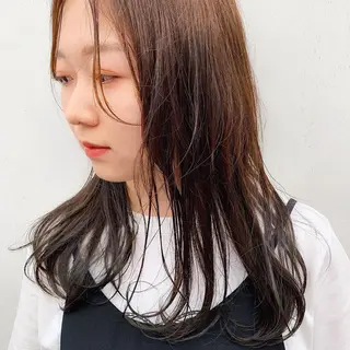 ミディアム カラー 中川 竜誠のヘアスタイル
