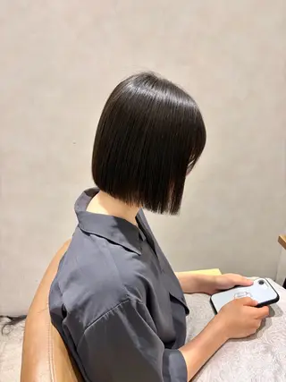 ショート かのん /ボブ特化/大阪梅田のヘアスタイル