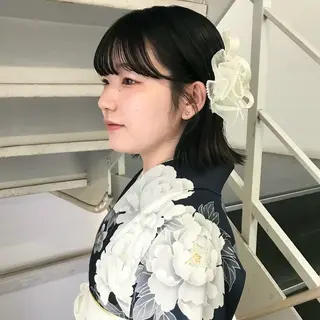 ミディアム fev ririのヘアスタイル