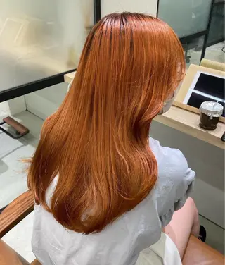 カラー tetote ミコのヘアスタイル