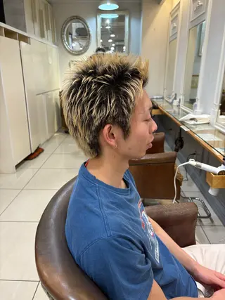 メンズ 韓国ヘアー🇰🇷 MIWAのヘアスタイル
