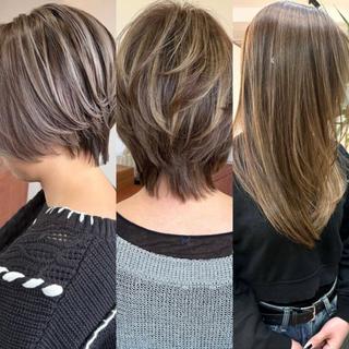 ショート カラー 田室和幸 河原町のヘアスタイル
