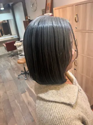 ミディアム 臺 佳連のヘアスタイル