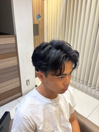 メンズ カットパーマ募集中 クサカハルトのヘアスタイル