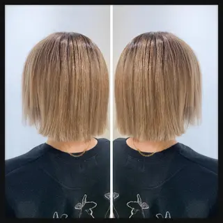ショート カラー パーマ ヘアアレンジ メンズ キッズ ネイル マツエク・マツパ 酸性ストレート 髪質改善大槻勇樹のヘアスタイル