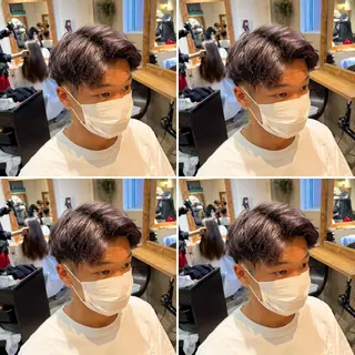カラー メンズ メンズパーマ特化 望月謙二郎のヘアスタイル