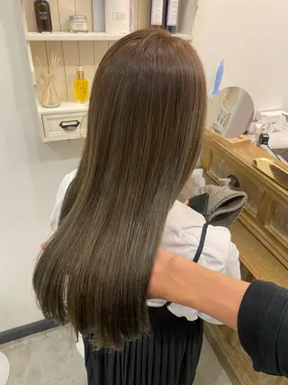 セミロング カラー 【eimee】 店長✂️TAKUMAのヘアスタイル