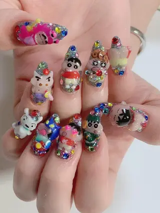 ネイル ･:*+.✳︎˚✧₊ MAKI NAILのネイルデザイン