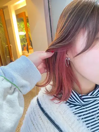 ミディアム 🫧ハイトーン/ 透明感🫧れいか🫧のヘアスタイル