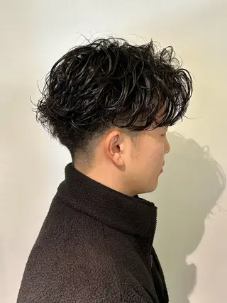 メンズ ⚜️メンズカット・パ ーマ/ひかる⚜️のヘアスタイル