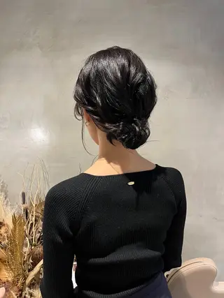 ヘアアレンジ one  chair natsumiのヘアスタイル